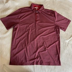 XXL Greg Norman burgundy polo
